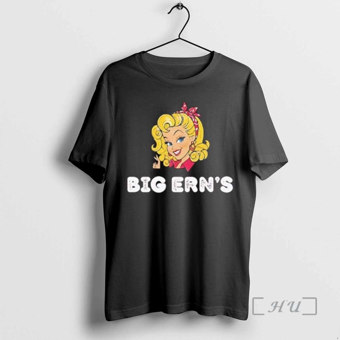 Officials Big Erns Blonde Pinup Face Retro T-Shirts, Hoodie, Sweatshirt | CoreVibeTees.com