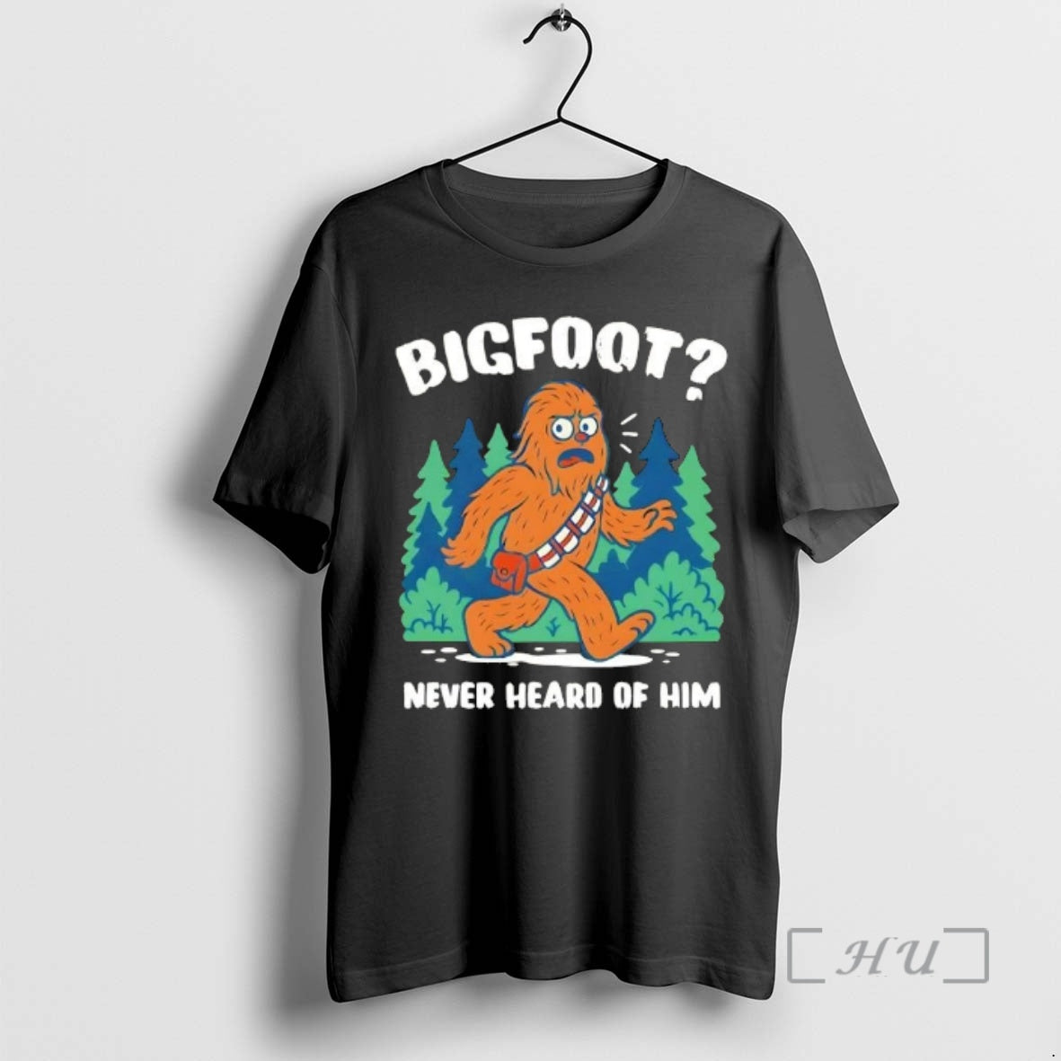 Officials Bigfoot Never Heard Of Him Vintage T-Shirts, Hoodie, Sweatshirt | CoreVibeTees.com
