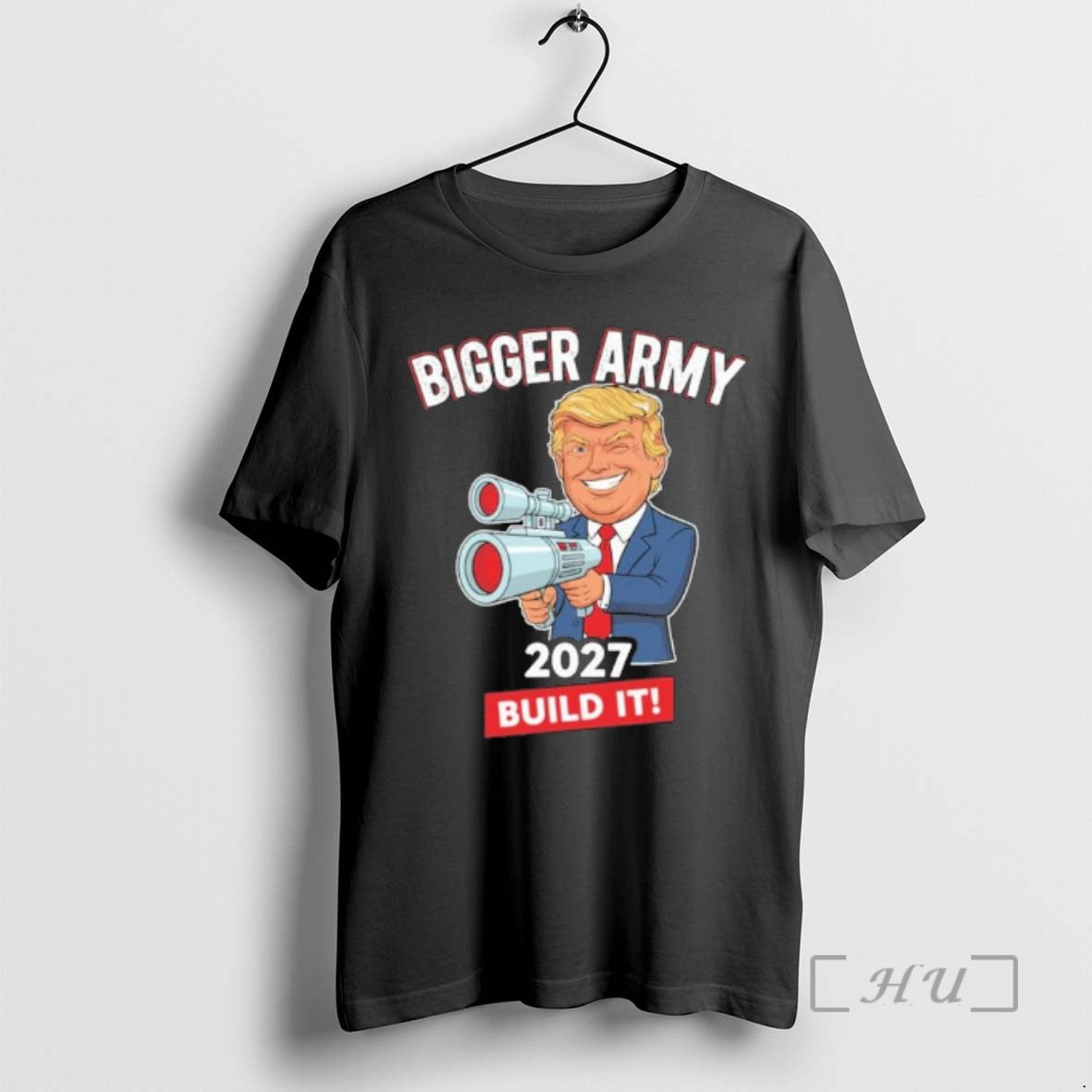 Officials Bigger Army 2027 Build It Trump T-Shirts, Hoodie, Sweatshirt | CoreVibeTees.com