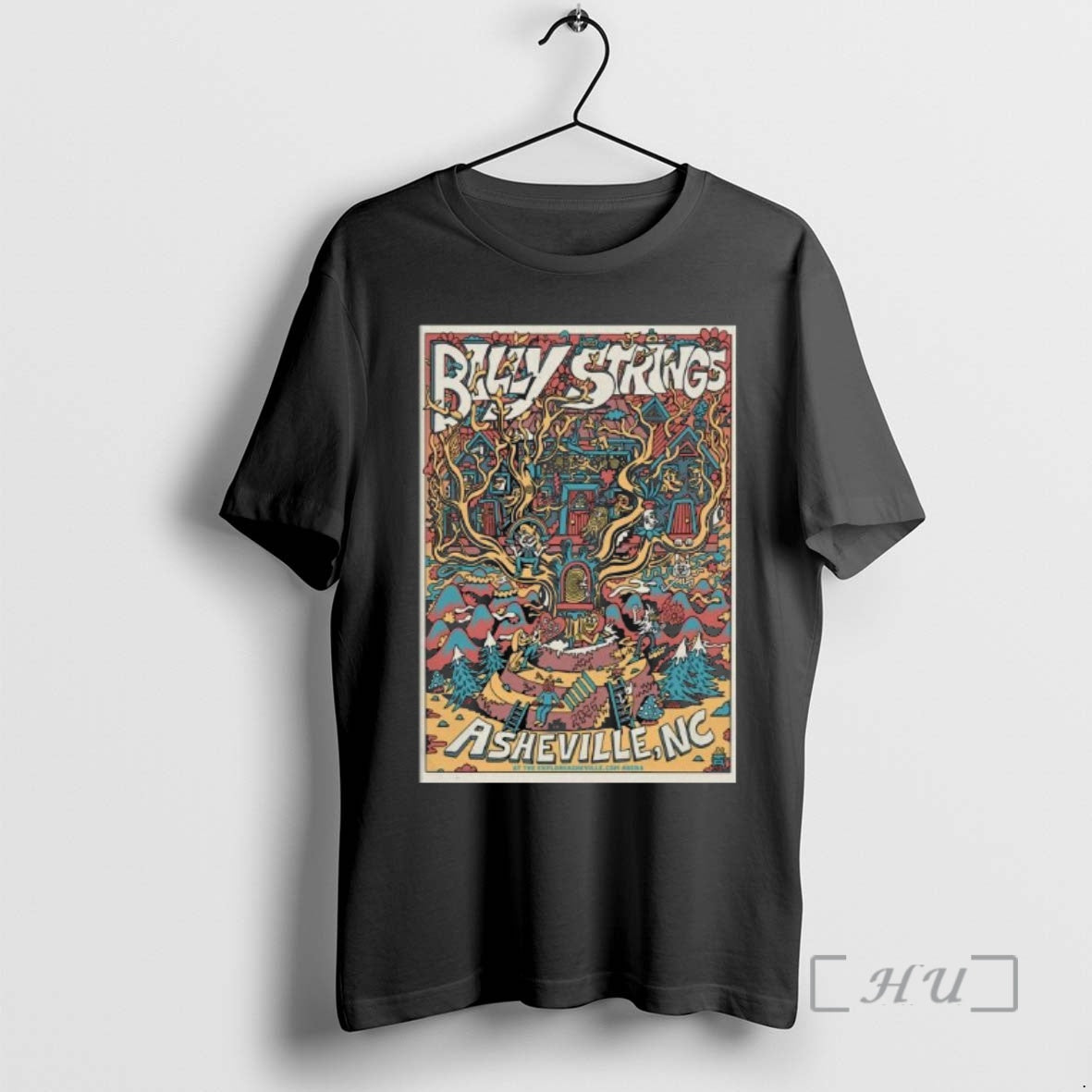 Officials Billy Strings Asheville Nc February 14 2026 T-Shirts, Hoodie, Sweatshirt | CoreVibeTees.com