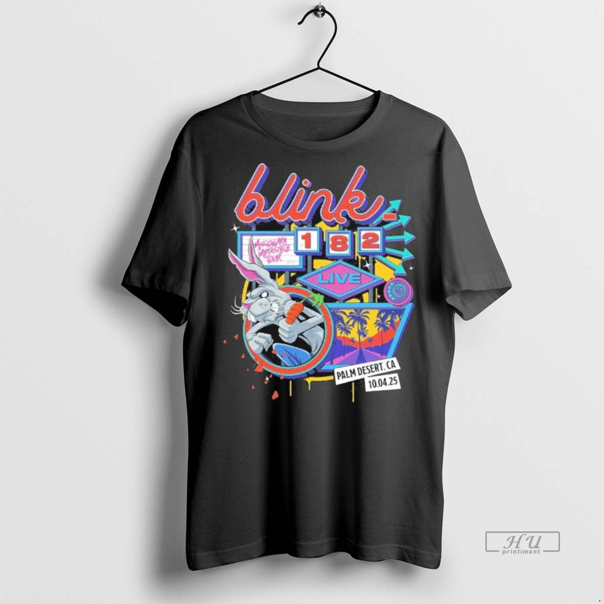 Officials Blink 182 Palm Desert Ca October 4 2025 Tee Shirt Sweater