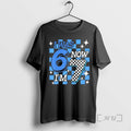 Officials Blue Checkered Birthday Boy I Was 6 Now Im 7 Premium T Shirts Sweater Hoodie, Sweatshirt | CoreVibeTees.com