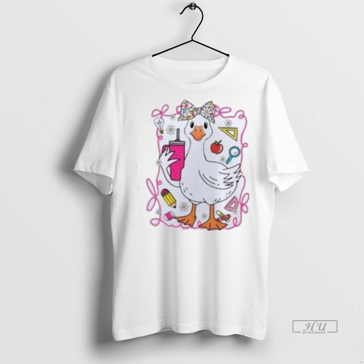 Officials Brooke And Bear Back To School Goose Tee Shirt Sweater