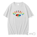 Officials Buffalo Bills Pride Month Rainbow Logo Tee