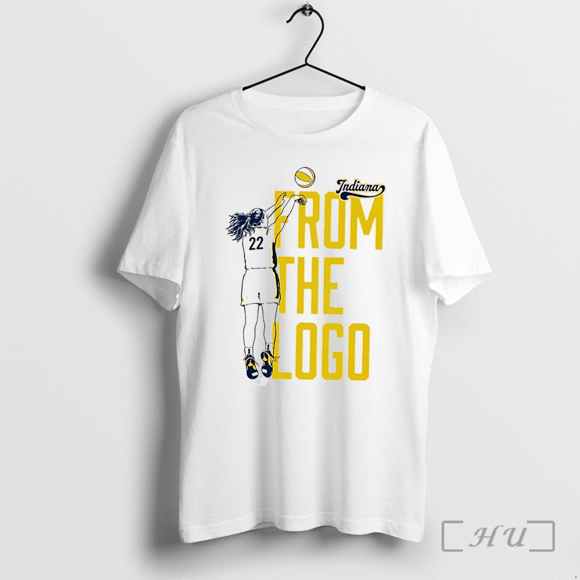 Officials Caitlin Clark Indiana Fever From The Logo Tee