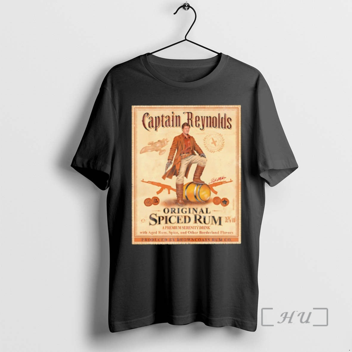 Officials Captain Reynolds Spiced Rum Browncoats Rum Co T-Shirts, Hoodie, Sweatshirt | CoreVibeTees.com