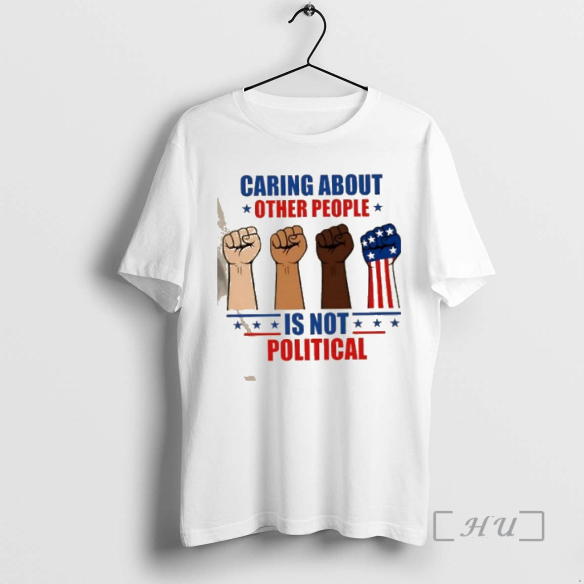 Officials Caring About Other People Is Not Political Fists T-Shirts, Hoodie, Sweatshirt | CoreVibeTees.com