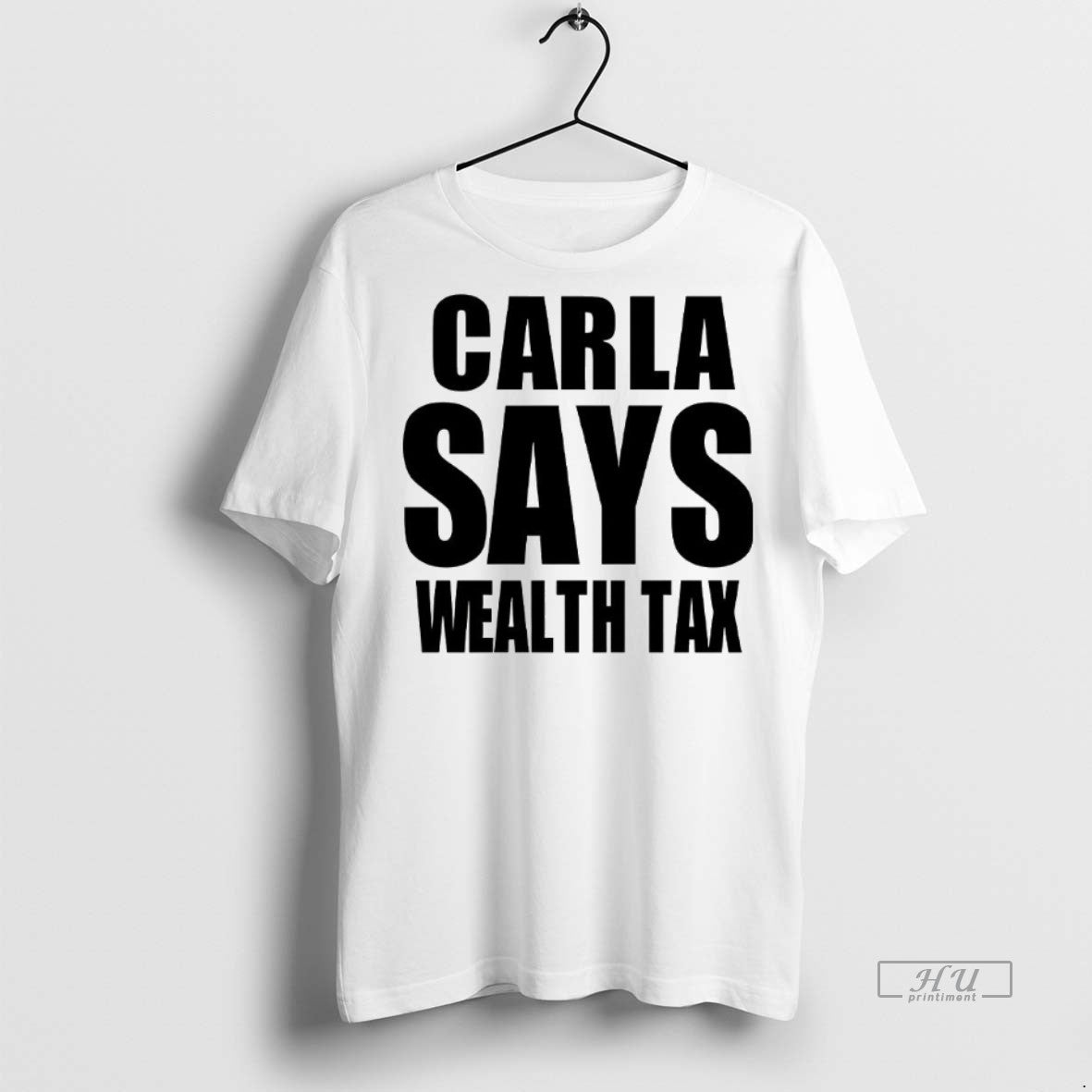 Officials Carla Says Wealth Tax Tee Shirt Sweater