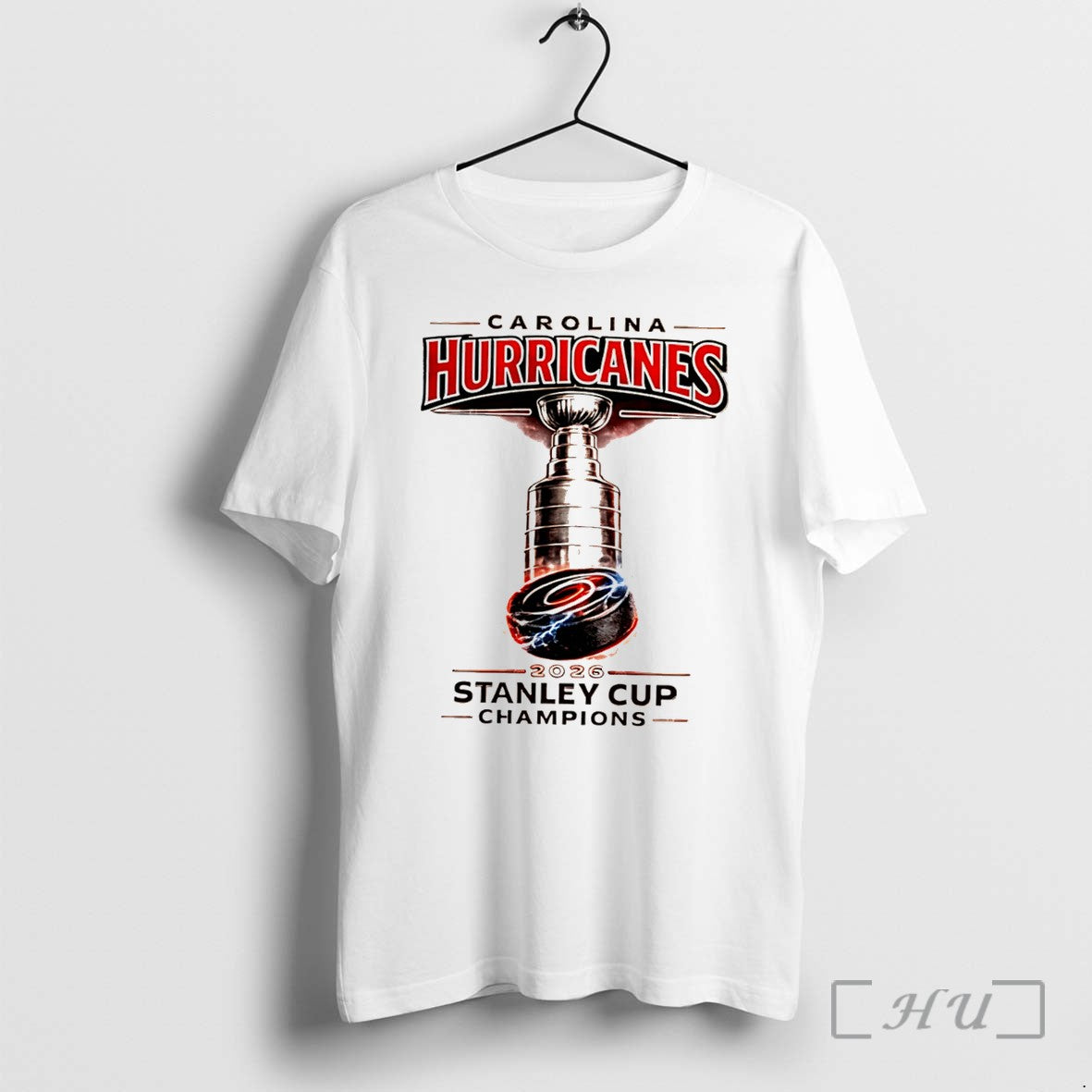 Officials Carolina Hurricanes 2026 Stanley Cup Champions Trophy Tee