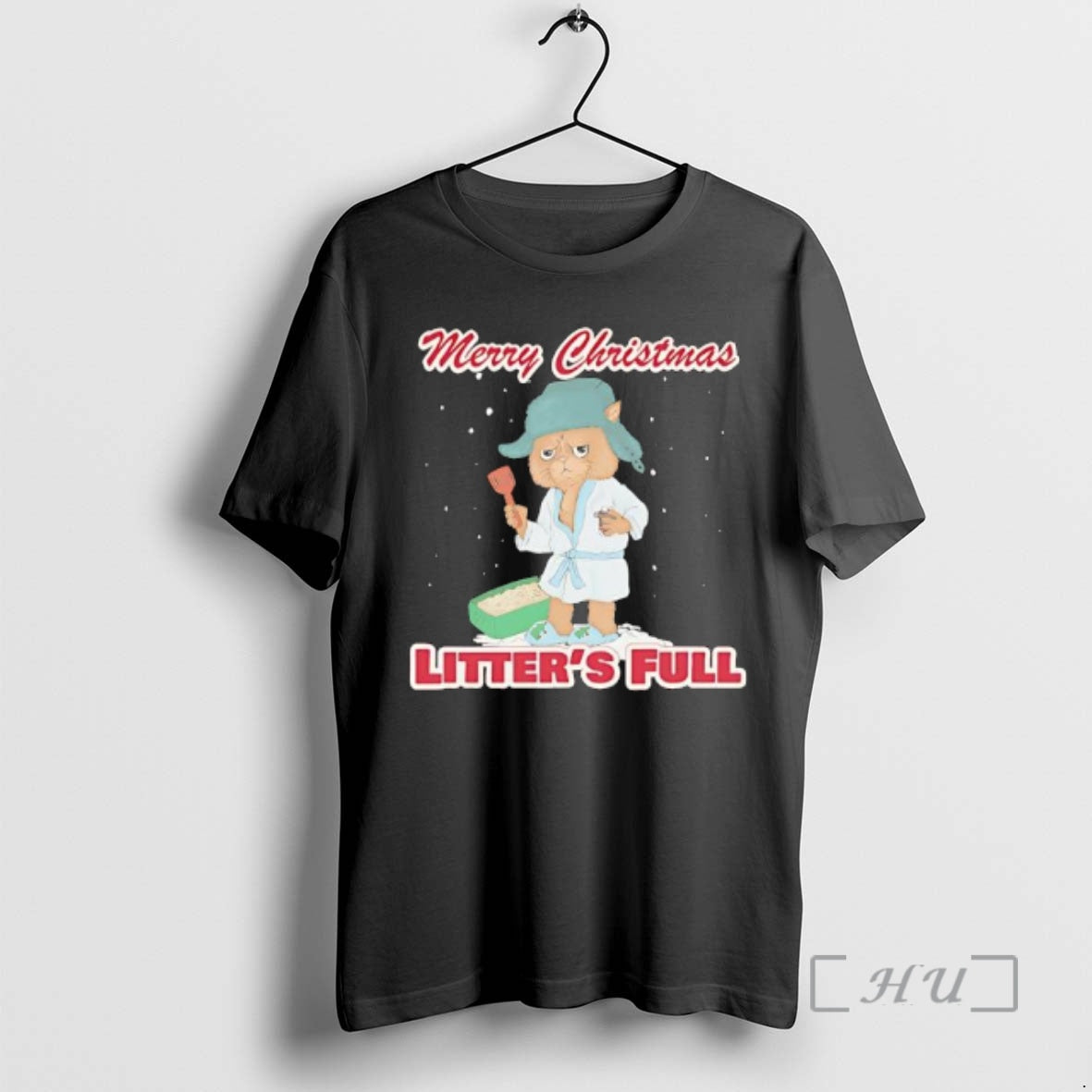 Officials Cat Merry Christmas Litters Full Graphic T-Shirts, Hoodie, Sweatshirt | CoreVibeTees.com