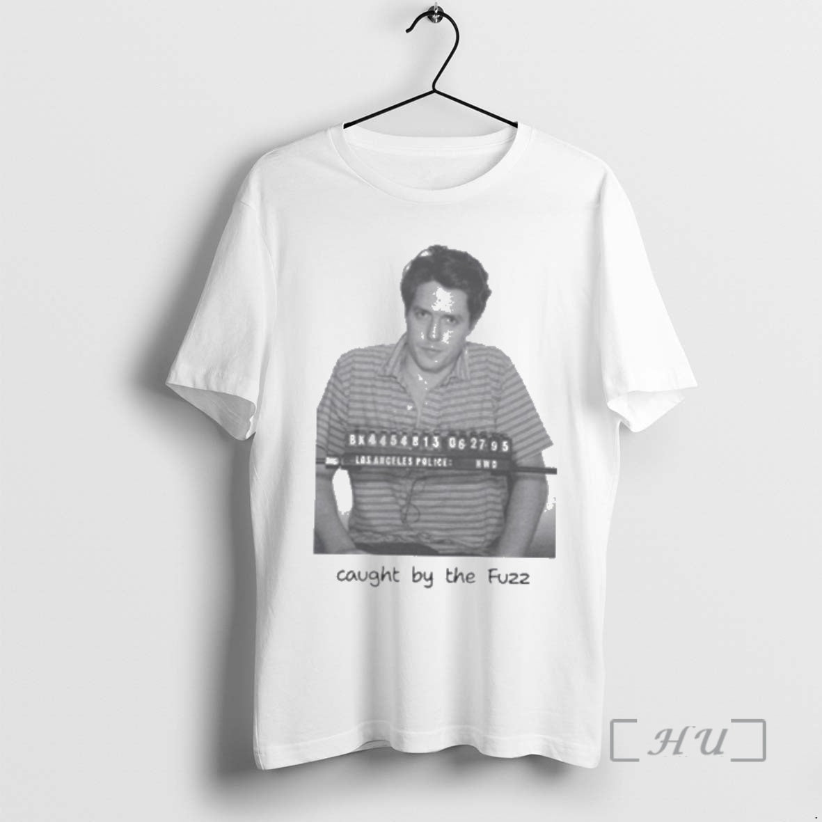 Officials Caught By The Fuzz Hugh Grant Mugshot T-Shirts, Hoodie, Sweatshirt | CoreVibeTees.com