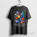 Officials Celebrate Minds Of All Kinds Floral Colors T-Shirts, Hoodie, Sweatshirt | CoreVibeTees.com