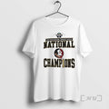 Officials Champion Florida State Seminoles 2025 Ncaa Womens Soccer National T-Shirts, Hoodie, Sweatshirt | CoreVibeTees.com