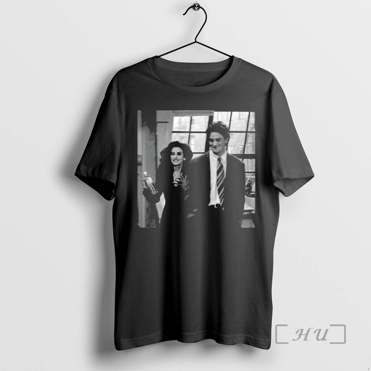 Officials Chandler Bing And Courteney Cox Friends Graphic 90s Sitcom Tv Show Vintage Premium T-Shirts, Hoodie, Sweatshirt