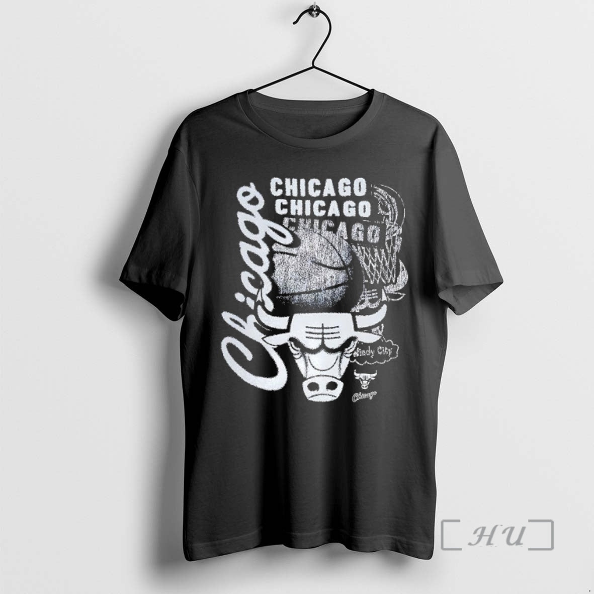 Officials Chicago Bulls Basketball Windy City Classics Overlap Logo T-Shirts, Hoodie, Sweatshirt | CoreVibeTees.com