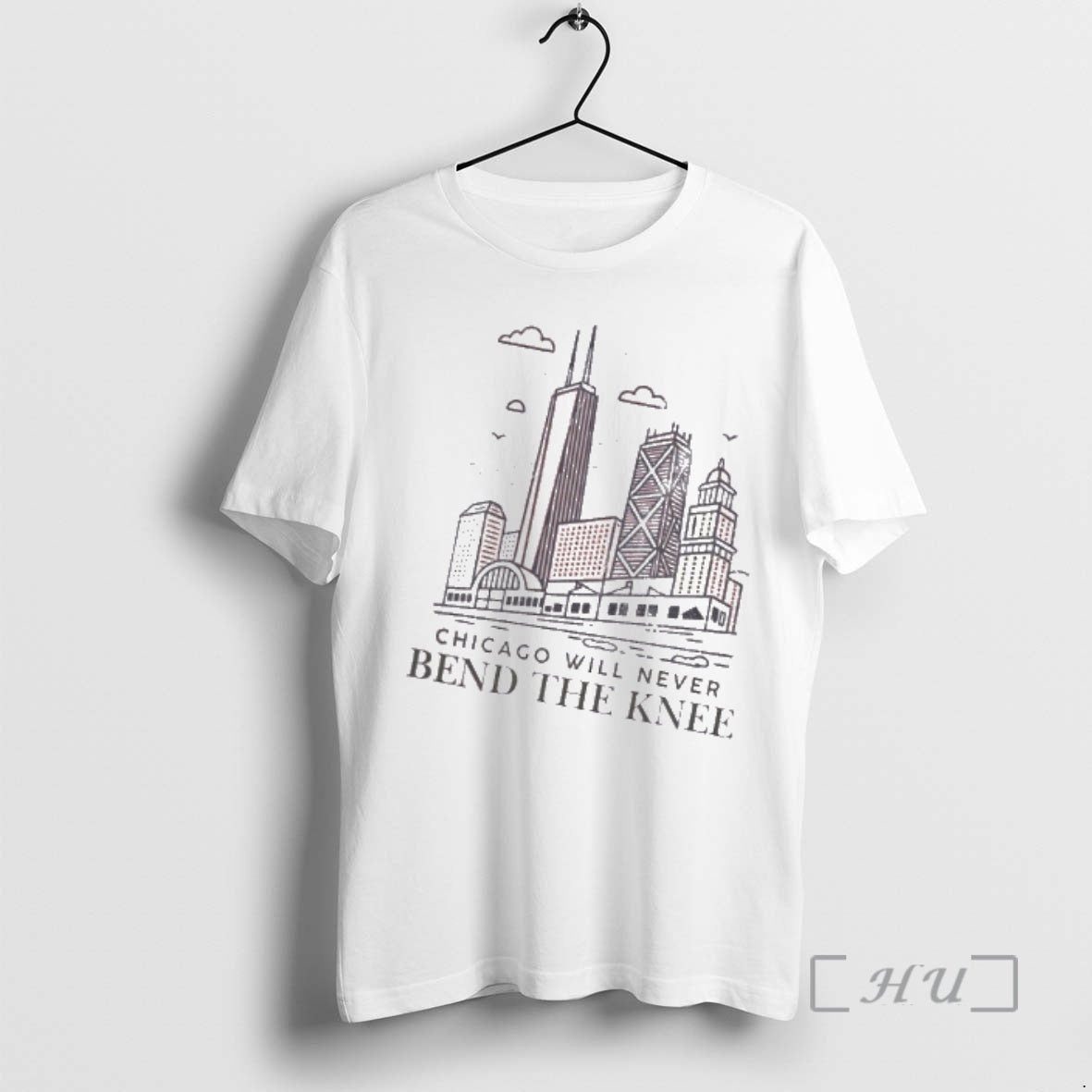 Officials Chicago City Will Never Bend The Knee T-Shirts, Hoodie, Sweatshirt | CoreVibeTees.com