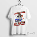 Officials Christ Is Back And Hes Not Crucifuckin Around T-Shirts, Hoodie, Sweatshirt | CoreVibeTees.com