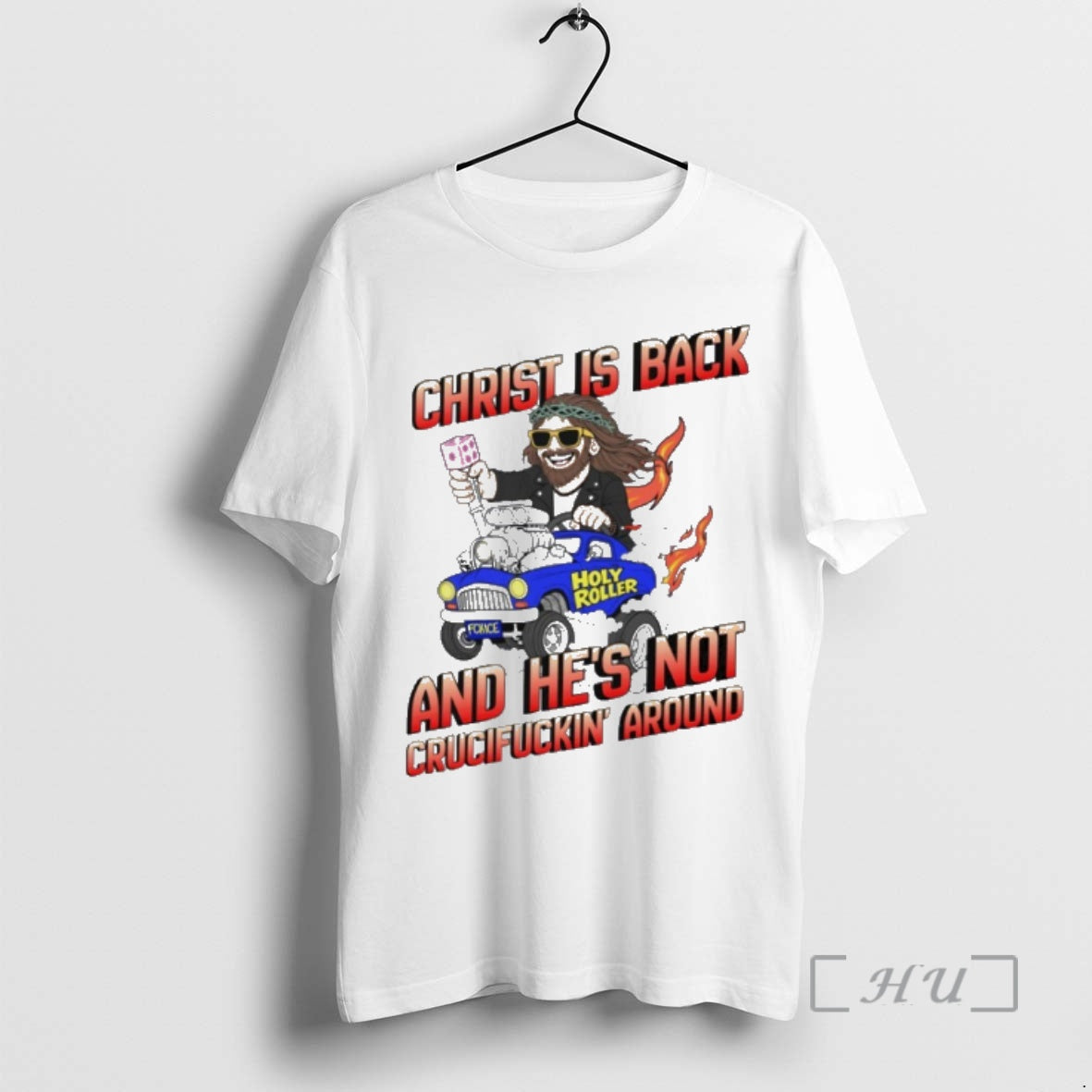 Officials Christ Is Back And Hes Not Crucifuckin Around T-Shirts, Hoodie, Sweatshirt | CoreVibeTees.com