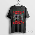 Officials Christmas Tree Alphabet Lights Circle Black T-Shirts, Hoodie, Sweatshirt | CoreVibeTees.com