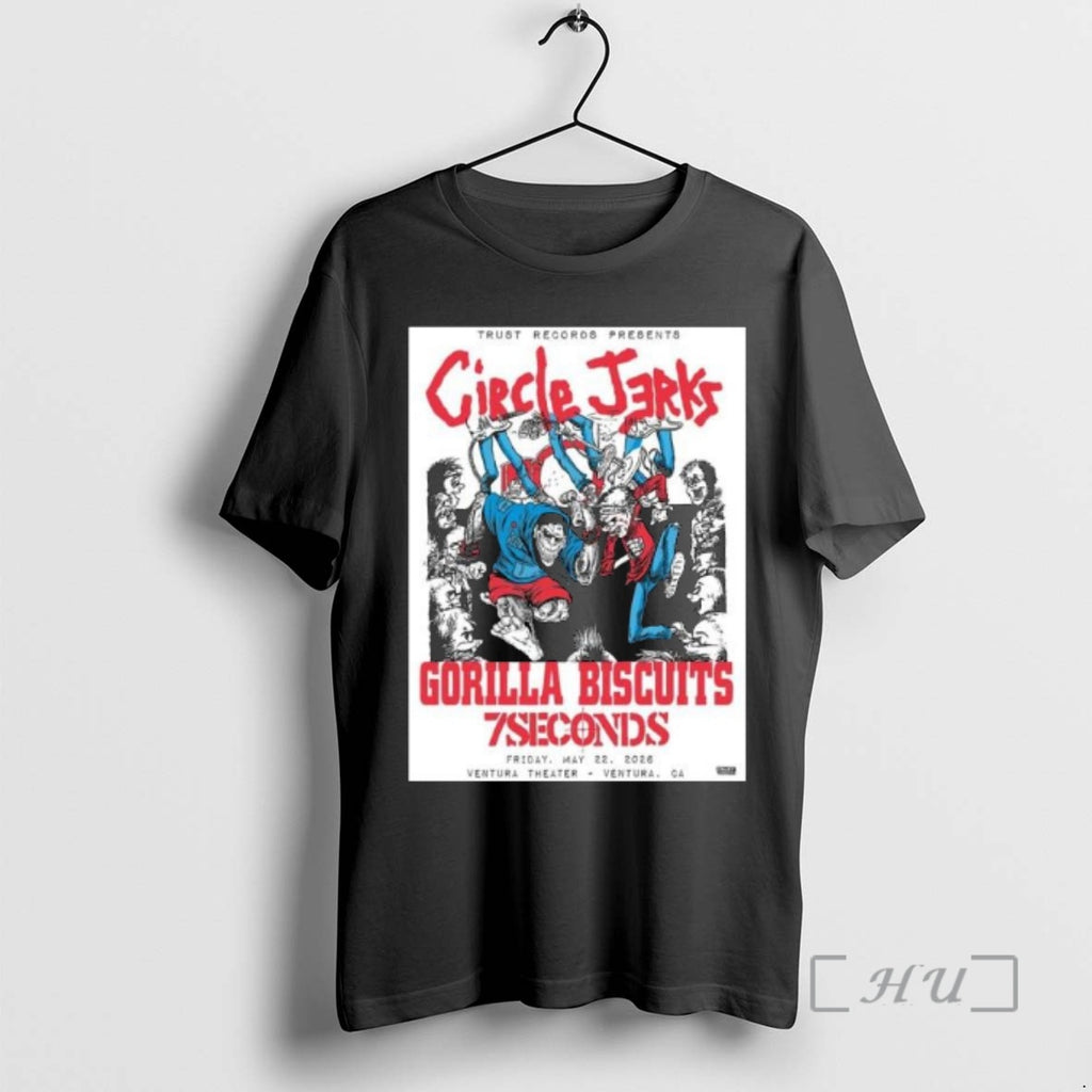 Officials Circle Jerks Ventura Ca May 22 2026 Concert T-Shirts, Hoodie, Sweatshirt | CoreVibeTees.com