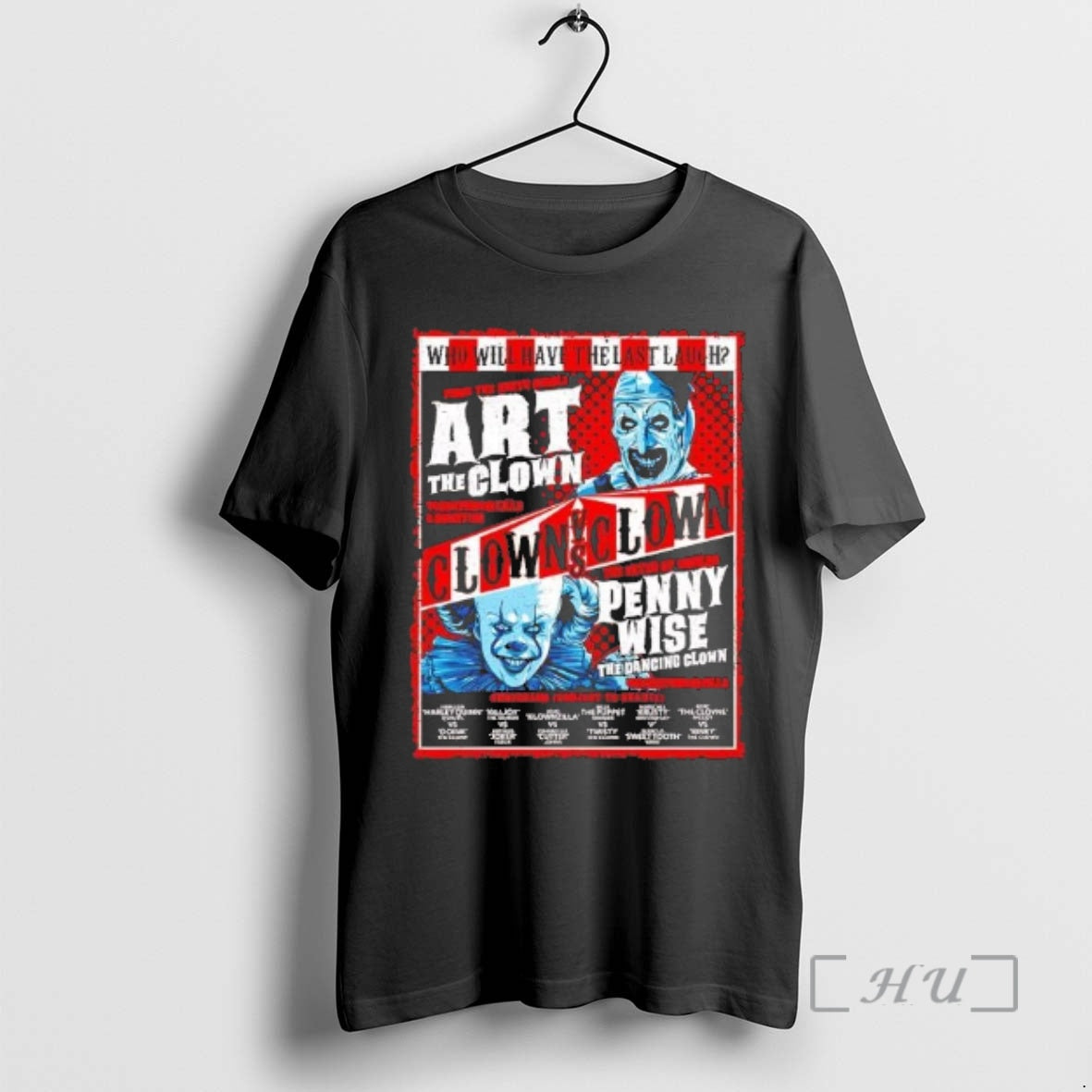 Officials Clown Vs Clown The Eater Of Worlds Pennywise T-Shirts, Hoodie, Sweatshirt | CoreVibeTees.com
