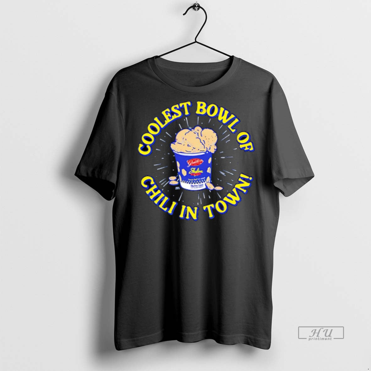 Officials Coolest Bowl Of Chili In Town Graeters Skyline Ice Cream Tee Shirt Sweater