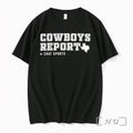 Officials Cowboys Report By Chat Sports Dallas Cowboys Football Texas Map Premium T Shirts Sweater