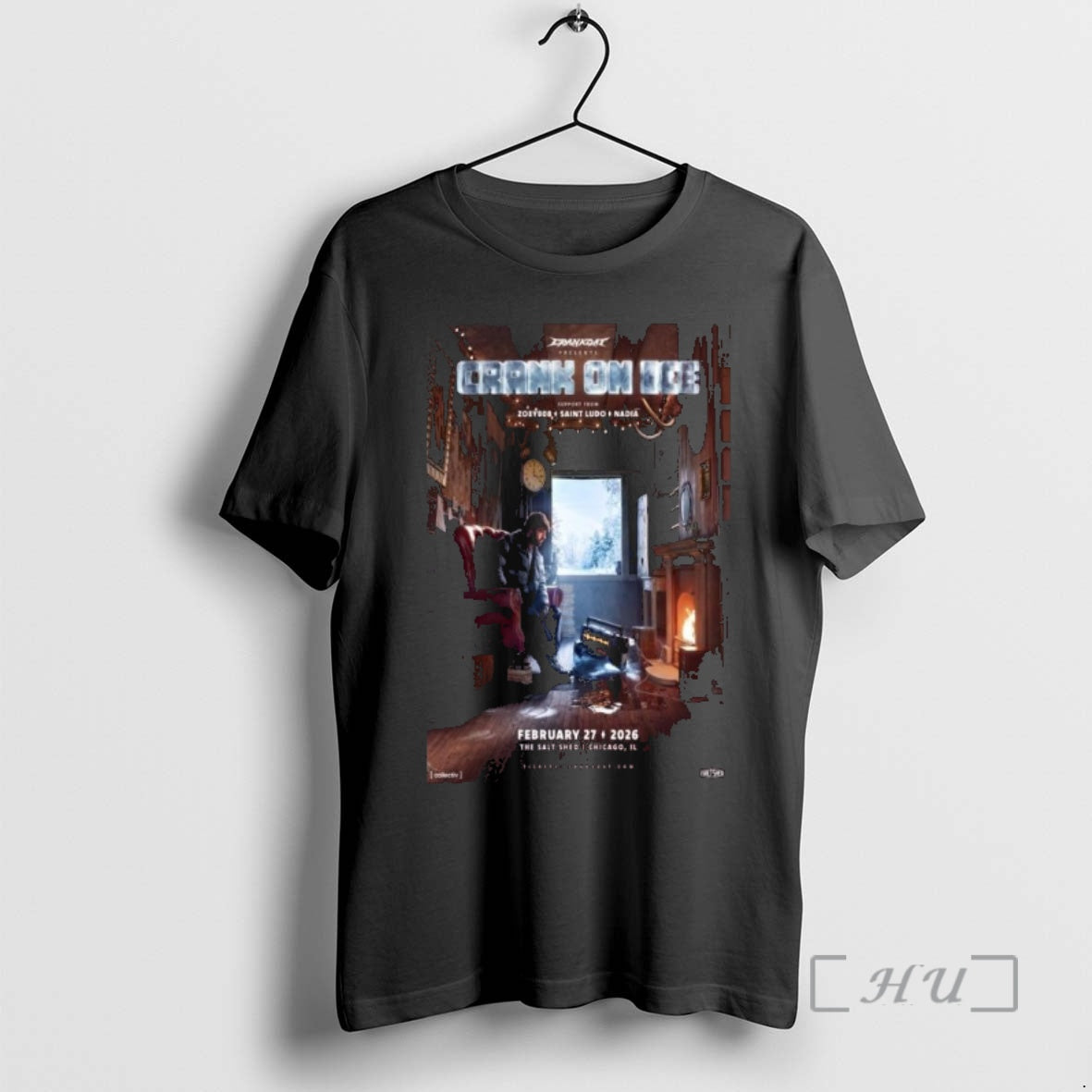 Officials Crankdat On Ice February 27th 2026 Chicago Tour T-Shirts, Hoodie, Sweatshirt | CoreVibeTees.com