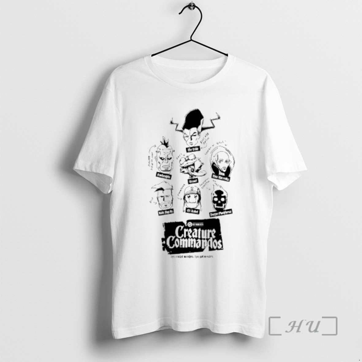 Officials Creature Commandos Inside Dope T-Shirts, Hoodie, Sweatshirt | CoreVibeTees.com