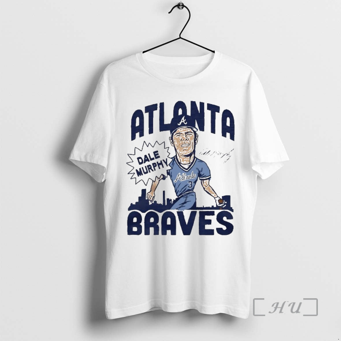 Officials Dale Murphy Swing Atlanta Braves Superstar Caricature Signature T-Shirts, Hoodie, Sweatshirt | CoreVibeTees.com