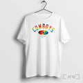 Officials Dallas Cowboys Pride Month Rainbow Logo Tee