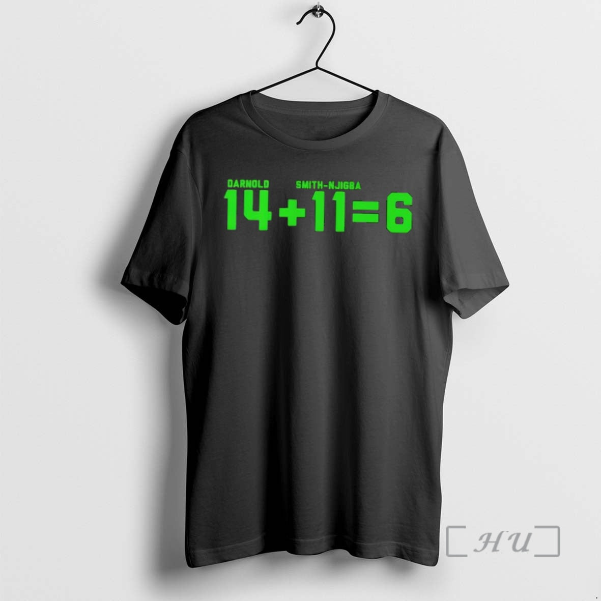 Officials Darnold 14 Plus Smith Njigba 11 Equals 6 Football T-Shirts, Hoodie, Sweatshirt | CoreVibeTees.com