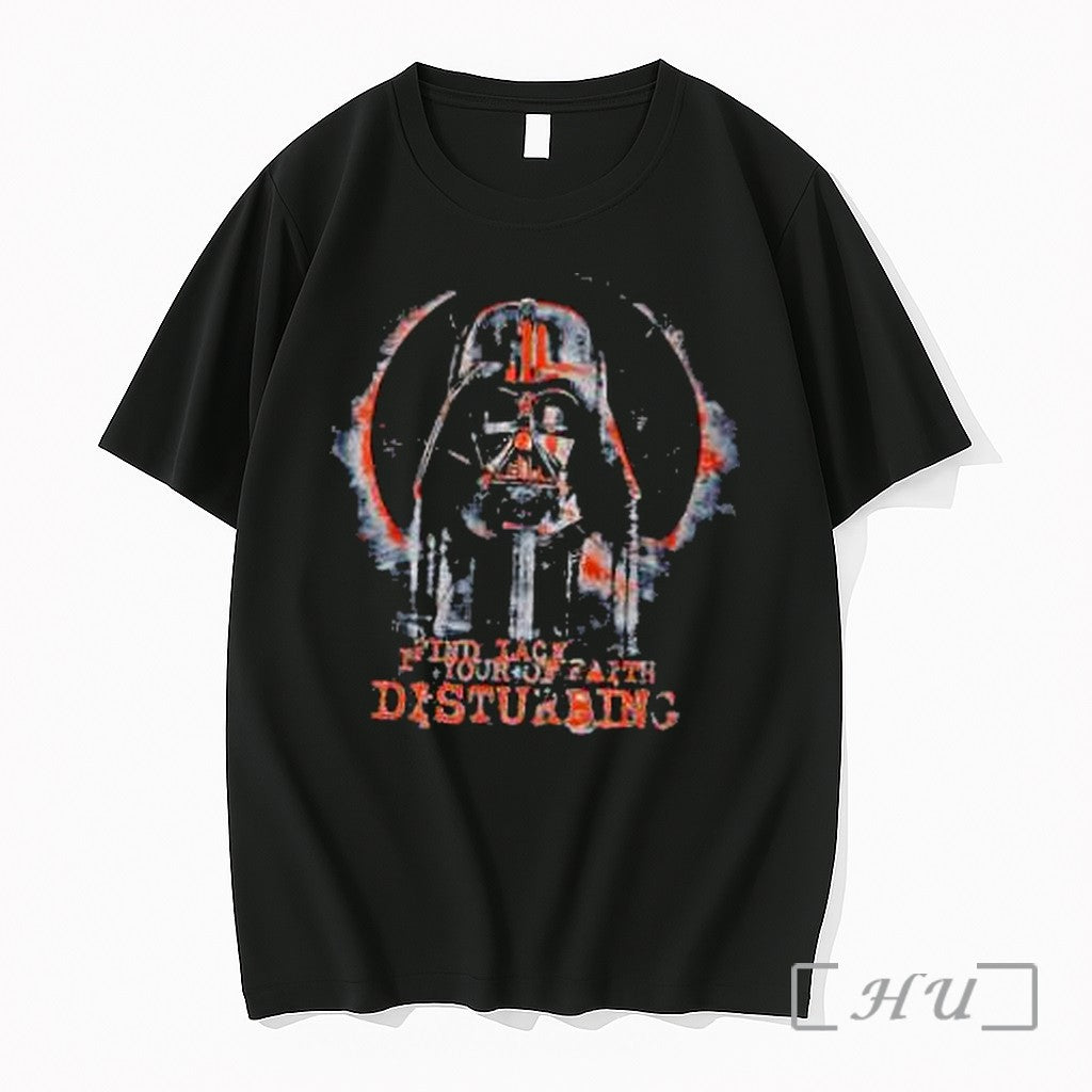 Officials Darth Vader Star Wars I Find Lack Your Of Faith Disturbing Premium T Shirts