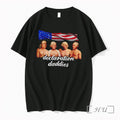 Officials Declaration Daddies 4th Of July Founding Fathers America 250 Funny Tee Premium T Shirts