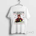 Officials Delightful Derek Ugly Christmas Ornaments T-Shirts, Hoodie, Sweatshirt | CoreVibeTees.com