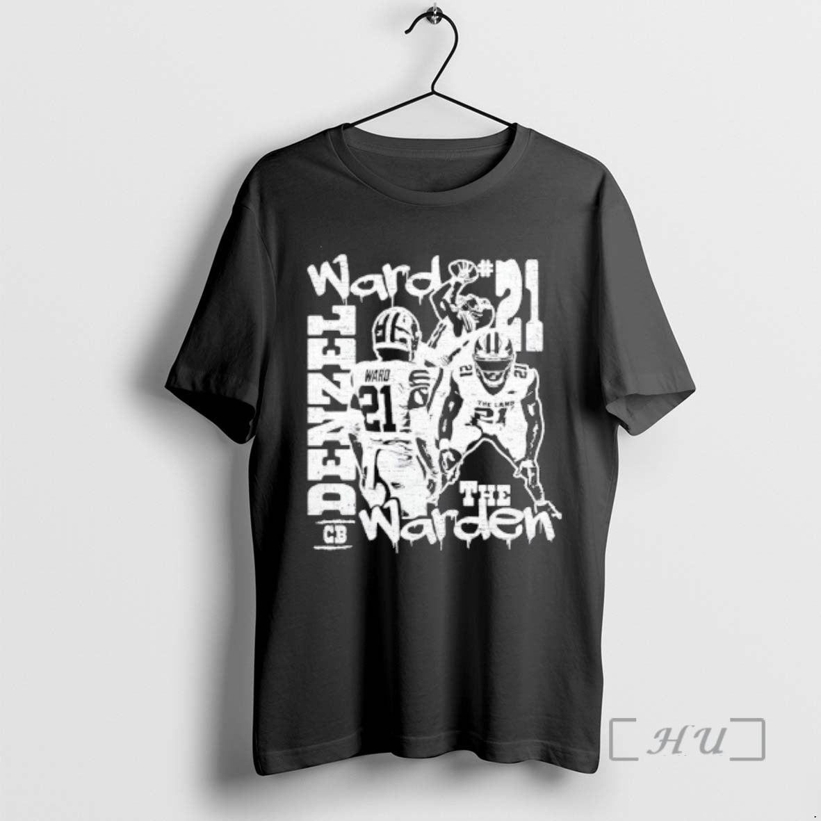 Officials Denzel Ward Graffiti Collage T-Shirts, Hoodie, Sweatshirt | CoreVibeTees.com