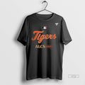 Officials Detroit Tigers 2025 Alcs American League Baseball Long Sleve Tee Shirt Sweater