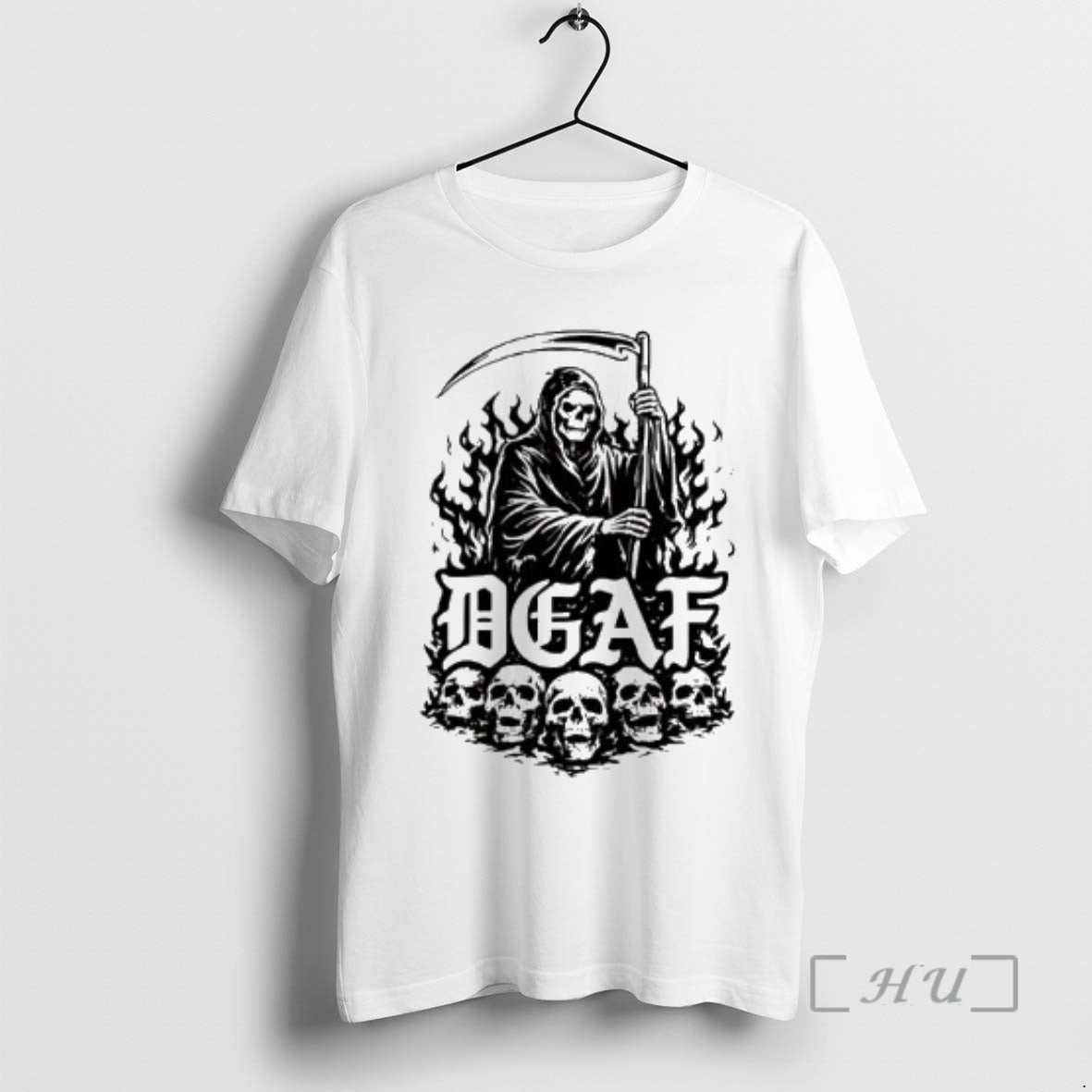 Officials Dgaf Reaper Skulls 2026 T-Shirts, Hoodie, Sweatshirt | CoreVibeTees.com