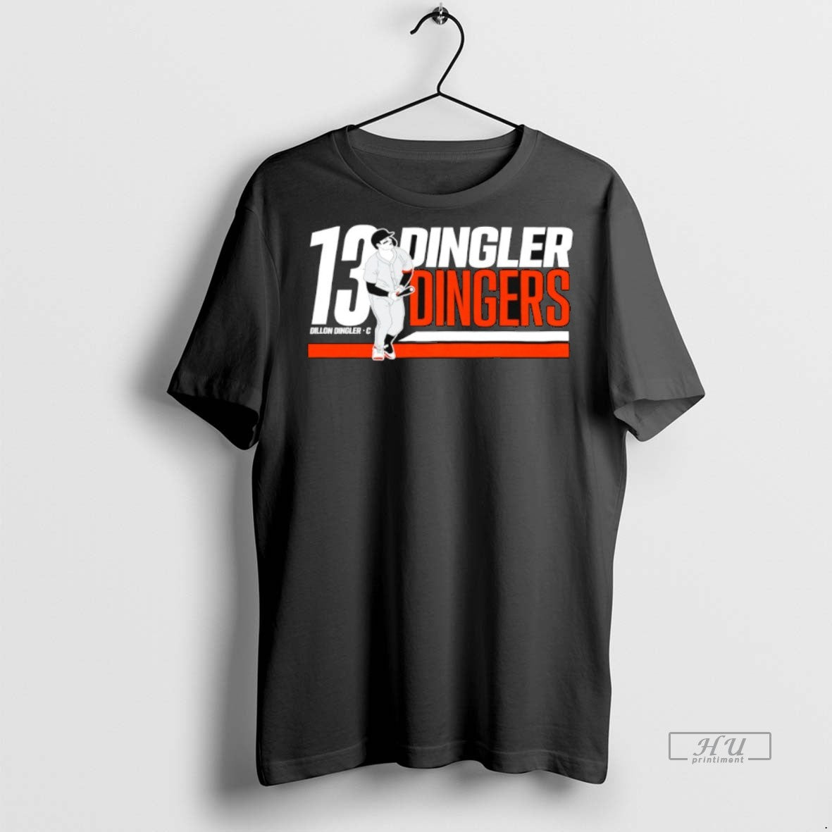 Officials Dingler Dingers 13 Mlb Detroit Tigers Baseball Tee Sweater