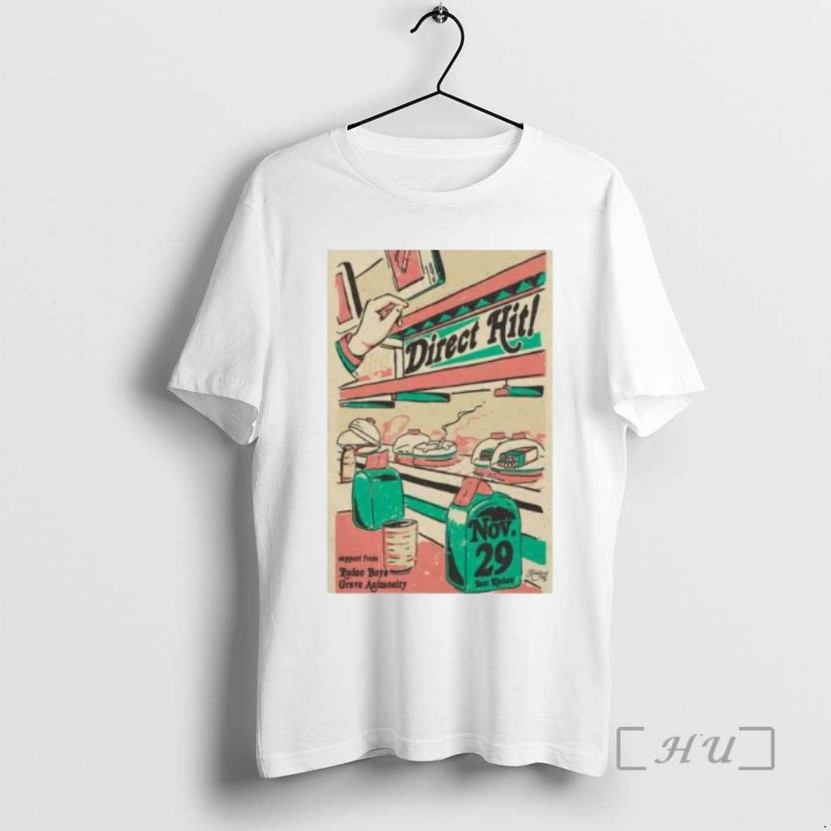 Officials Direct Hit Beat Kitchen Nov 29 2025 Circle White T-Shirts, Hoodie, Sweatshirt | CoreVibeTees.com