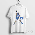 Officials Drake Maye North Carolina Tar Heels Signature Number 10 Football Action 2 Premium T-Shirts, Hoodie, Sweatshirt
