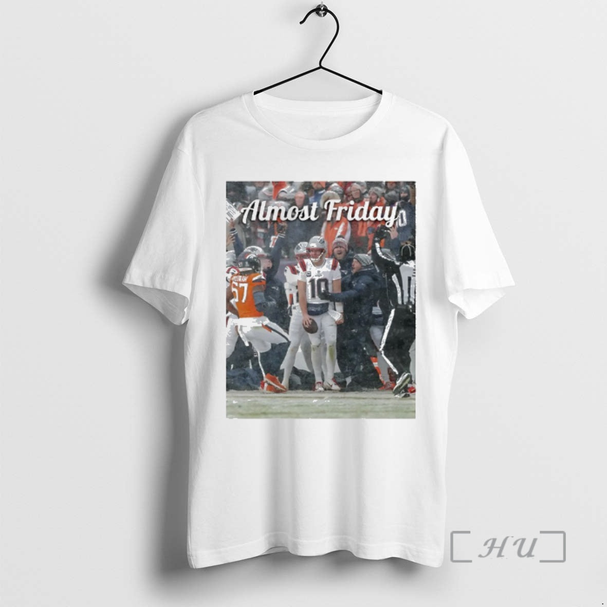 Officials Drake Maye Snow Patriots Almost Friday Photo T-Shirts, Hoodie, Sweatshirt | CoreVibeTees.com