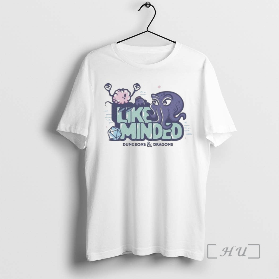 Officials Dungeons Dragons Like Minded Mind Flayer Octopus T-Shirts, Hoodie, Sweatshirt | CoreVibeTees.com