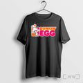 Officials Dunkin Egg Food Parody Logo Humor Premium T Shirts Sweater Hoodie Jpg