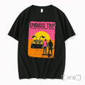 Officials Endless Trip The Search For The Perfect Timeline Time Machine Black Premium T Shirts
