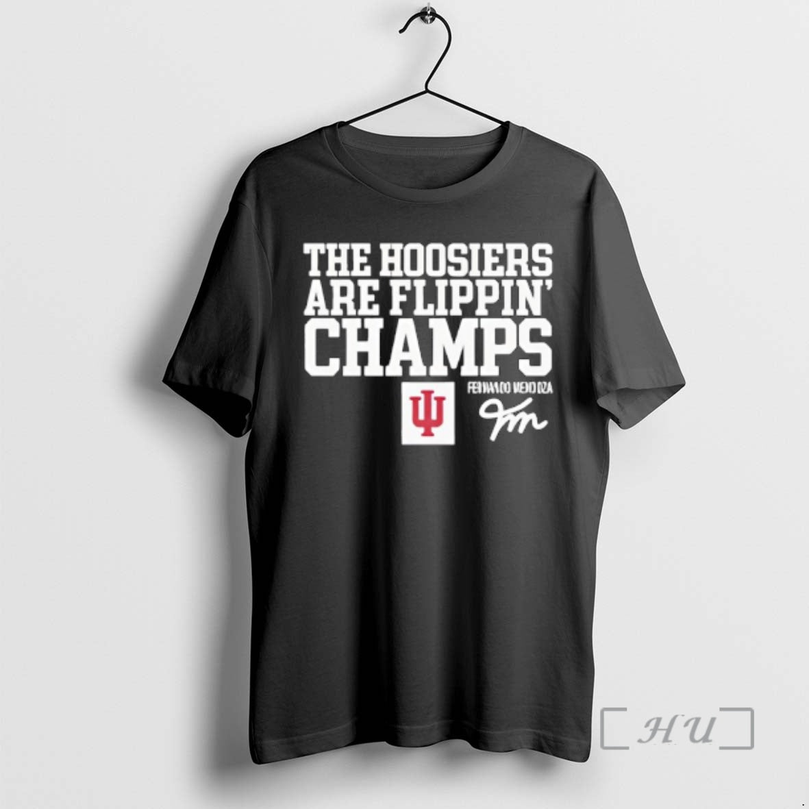 Officials Fernando Hoosiers Are Flippin Champs T-Shirts, Hoodie, Sweatshirt | CoreVibeTees.com