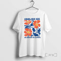 Officials Floral Abolish Ice No Human Is Illegal Retro Woman T-Shirts, Hoodie, Sweatshirt | CoreVibeTees.com