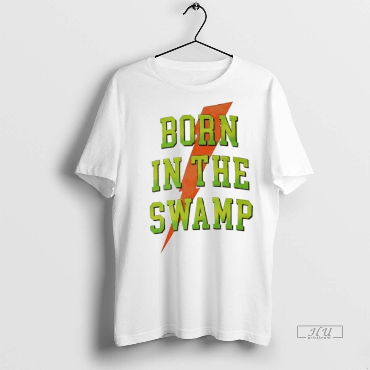 Officials Florida Gators Born In The Swamp Lightning Tee Shirt Sweater