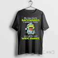 Officials Frog My Day Starts Backwards I Wake Up Tired T-Shirts, Hoodie, Sweatshirt | CoreVibeTees.com