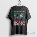 Officials Ghostface Holding Knife Scary Ugly Christmas T-Shirts, Hoodie, Sweatshirt | CoreVibeTees.com